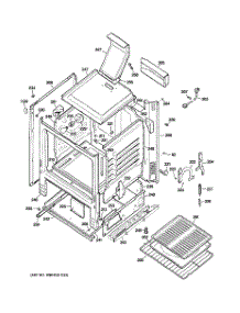03 - Body Parts parts for Hot Point Range RGB530DET3BB / from AppliancePartsPros.com