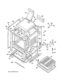 03 - Body Parts parts for Hot Point Range RGB526DET2BB / from AppliancePartsPros.com