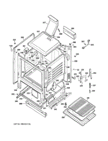 03 - Body Parts parts for Hot Point Range RGB540SEP6SA / from AppliancePartsPros.com