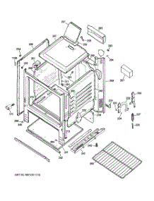 03 - Body Parts parts for Hot Point Range RGB518PCD1CT / from AppliancePartsPros.com