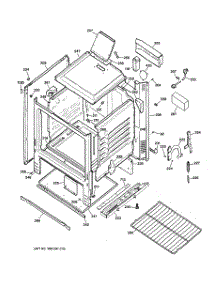 03 - Body Parts parts for Hot Point Range RGB508PET2WH / from AppliancePartsPros.com