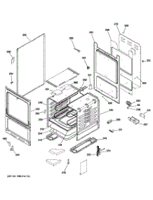 02 - Body Parts parts for Hot Point Range RA724K3WH / from AppliancePartsPros.com