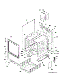 03 - Body Parts parts for Hot Point Range RGA720PK2WH / from AppliancePartsPros.com