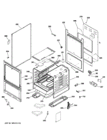 02 - Body Parts parts for Hot Point Range RA720K4CT / from AppliancePartsPros.com