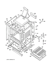 03 - Body Parts parts for Hot Point Range RGB530DEP3WW / from AppliancePartsPros.com