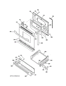 04 - Door & Drawer Parts parts for Hot Point Range RGB540SEP4SA / from AppliancePartsPros.com