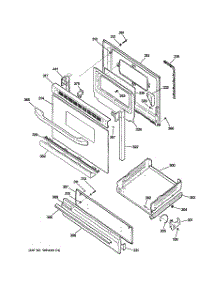04 - Door & Drawer Parts parts for Hot Point Range RGB530DEP3BB / from AppliancePartsPros.com