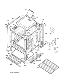 03 - Body Parts parts for Hot Point Range RGB508PPH6CT / from AppliancePartsPros.com