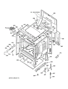 02 - Body Parts parts for Hot Point Range RB790DR1WW / from AppliancePartsPros.com