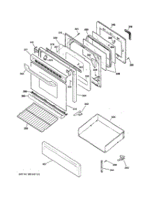 04 - Door & Drawer Parts parts for Hot Point Range RGB745DEP4CT / from AppliancePartsPros.com