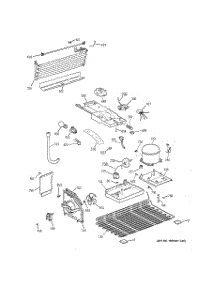 03 - Unit Parts parts for Hot Point Refrigerator HTS18CCSDRWW / from AppliancePartsPros.com