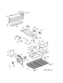 03 - Unit Parts parts for Hot Point Refrigerator HTM17BBSDRSA / from AppliancePartsPros.com