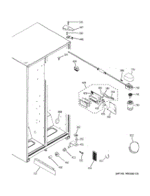 06 - Fresh Food Section parts for Hot Point Refrigerator HSS25GFTIBB / from AppliancePartsPros.com