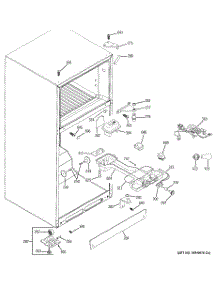 04 - Fresh Food Section parts for Hot Point Refrigerator HTS18BBPXRCC / from AppliancePartsPros.com