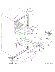 05 - Fresh Food Section parts for Hot Point Refrigerator HTS18IBSXRWW / from AppliancePartsPros.com