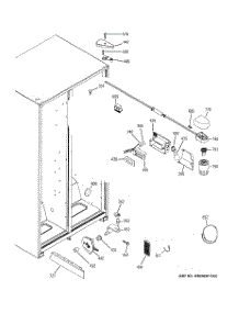 06 - Fresh Food Section parts for Hot Point Refrigerator HSS22GFTBWW / from AppliancePartsPros.com