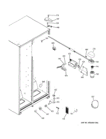 06 - Fresh Food Section parts for Hot Point Refrigerator HSS25GFTHWW / from AppliancePartsPros.com