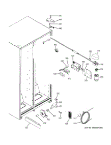 06 - Fresh Food Section parts for Hot Point Refrigerator HSH25IFTDCC / from AppliancePartsPros.com