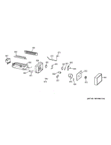 04 - Ice Maker parts for Hot Point Refrigerator HTS18GCSARWW / from AppliancePartsPros.com