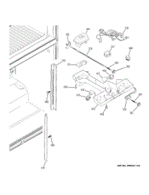 05 - Fresh Food Section parts for Hot Point Refrigerator HTS22GBPDRCC / from AppliancePartsPros.com