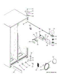06 - Fresh Food Section parts for Hot Point Refrigerator HSM25IFTBSA / from AppliancePartsPros.com