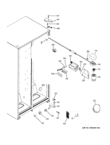 06 - Fresh Food Section parts for Hot Point Refrigerator HSM25GFTBSA / from AppliancePartsPros.com