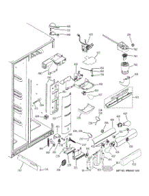 07 - Fresh Food Section parts for Hot Point Refrigerator HSK29MGSECCC / from AppliancePartsPros.com