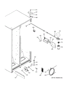 06 - Fresh Food Section parts for Hot Point Refrigerator HSM22IFTESA / from AppliancePartsPros.com