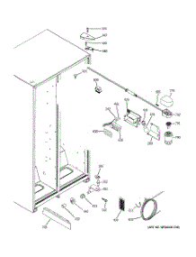 06 - Fresh Food Section parts for Hot Point Refrigerator HSM25IFTESA / from AppliancePartsPros.com
