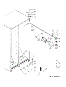 06 - Fresh Food Section parts for Hot Point Refrigerator HSS25GFTEWW / from AppliancePartsPros.com