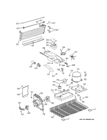 03 - Unit Parts parts for Hot Point Refrigerator HTH17CBD4RCC / from AppliancePartsPros.com
