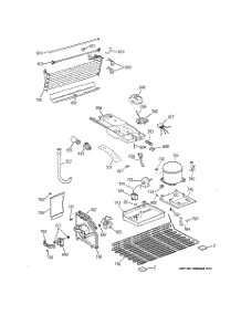 03 - Unit Parts parts for Hot Point Refrigerator HTH18EBDCRWW / from AppliancePartsPros.com