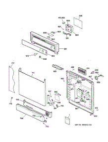 03 - Unit Parts parts for Hot Point Refrigerator HTS17CBDHRBB / from AppliancePartsPros.com