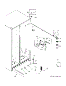 06 - Fresh Food Section parts for Hot Point Refrigerator HSS25GFTPWW / from AppliancePartsPros.com