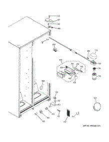 06 - Fresh Food Section parts for Hot Point Refrigerator HSM25GFTPSA / from AppliancePartsPros.com