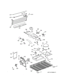 03 - Unit Parts parts for Hot Point Refrigerator HTR16BBSHRCC / from AppliancePartsPros.com