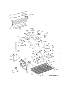03 - Unit Parts parts for Hot Point Refrigerator HTS17GBSHRWW / from AppliancePartsPros.com
