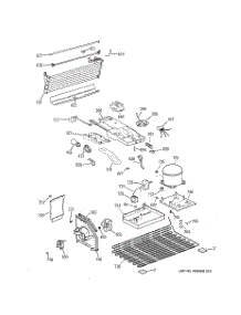 03 - Unit Parts parts for Hot Point Refrigerator HTT16BBSHRWW / from AppliancePartsPros.com