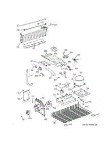 03 - Unit Parts parts for Hot Point Refrigerator HTM17CBTHRSA / from AppliancePartsPros.com