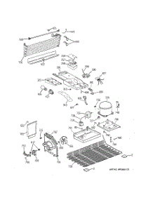 03 - Unit Parts parts for Hot Point Refrigerator HTH17BCTZLWW / from AppliancePartsPros.com