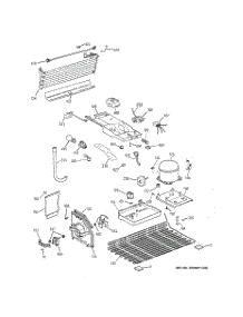 03 - Unit Parts parts for Hot Point Refrigerator HTT15BBRFRWW / from AppliancePartsPros.com