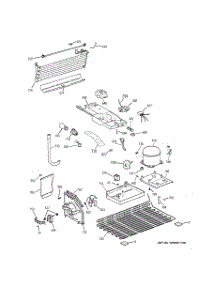 03 - Unit Parts parts for Hot Point Refrigerator HTS17BCRFLWW / from AppliancePartsPros.com
