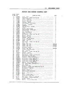 07 - Section parts for Whirlpool Mixer 3C / from AppliancePartsPros.com