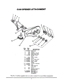 09 - Type Rvs-A Vegetable Slicer parts for Whirlpool CO / from AppliancePartsPros.com