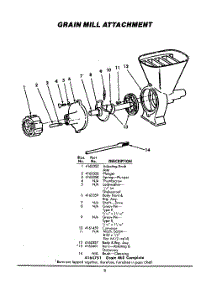 10 - Juice Extractor (Type Je) parts for Whirlpool CO / from AppliancePartsPros.com