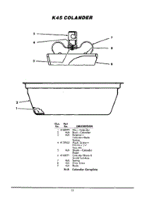 14 - 10 Chopper Attachment parts for Whirlpool VR / from AppliancePartsPros.com