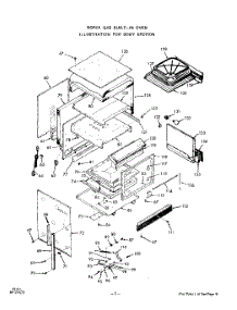 04 - Section parts for Whirlpool Oven 1021B26 / from AppliancePartsPros.com