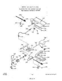 07 - Section parts for Whirlpool Oven 1021B36 / from AppliancePartsPros.com