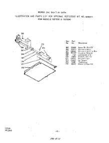 09 - Section parts for Whirlpool Oven 1021B36 / from AppliancePartsPros.com