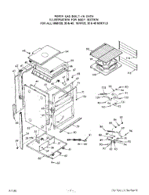 03 - Section parts for Whirlpool Oven 1068146 / from AppliancePartsPros.com